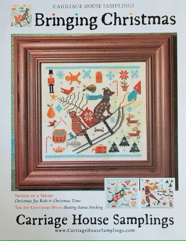 Bringing Christmas - Carriage House Samplings New Chart - Image 1 of 1