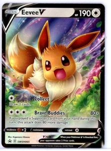 Eevee V SWSH065 SWSH: Sword & Shield Promo Cards Holo - Picture 1 of 2