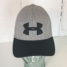 Under Armour Embroider Logo Baseball Cap Adult Fitted  M / L  Acrylic Blend Gray