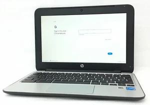 HP Chromebook Chromebook 11 G4 - Celeron N2840 @ 2.16 - 4GB RAM - 11.6" - 16G... - Picture 1 of 7