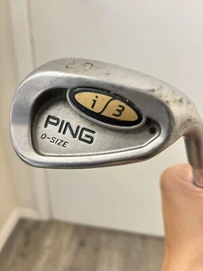 Ping i3 Cuña de Arena Tamaño O Punto Negro JZ Cushin Eje de Acero R R Necesita Nuevo Agarre - Imagen 1 de 9