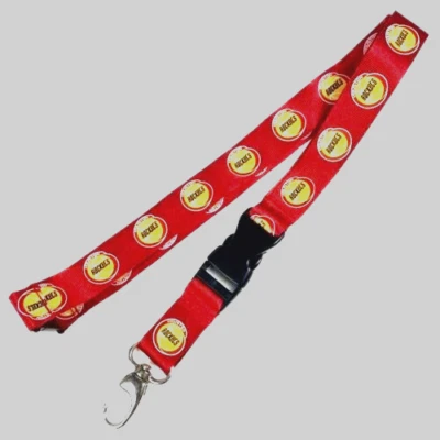 Houston Rockets Vintage Lanyard Keychain Double Sided Design NBA Licensed New - Image 1 of 2