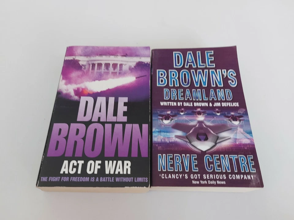 Dale Brown Bulk Book Pack X 2 Books in Aust ready topost preowned PB - image 1 of 1