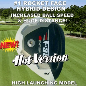 #1 GHOST F35 HIGH LAUNCH HYBRID IRONS 2 3 4 5 6 7 8 9 PW SW Graphite or Steel - Picture 1 of 6