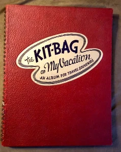 Vintage 1938 Kit-Bag Holiday Hobby Log of Vacation Memories by William Simmons - Picture 1 of 6