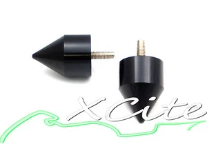 Black barends bar ends SUZUKI GSXR GSX-R GSXR600 GSXR1000 Katana #BE086# - Picture 1 of 1