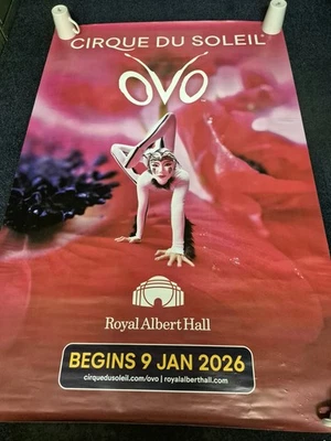 Cirque du Soleil OVO – Royal Albert Hall London 2026 – Official 40″×60″ Poster - Image 1 of 4