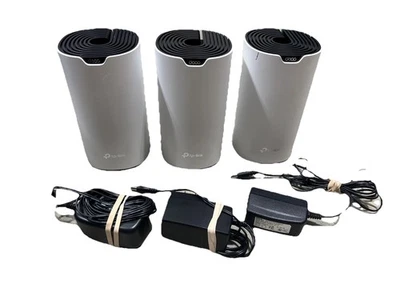 TP-Link Deco S4R 3-Pack AC1200 Whole Home Mesh Wi-Fi Router With Power Cords - Image 1 of 4