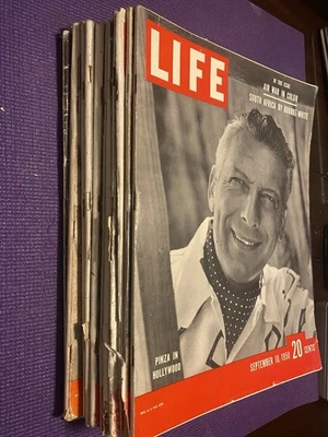Lot Of (11) Life Magazines 1950-1954 - Image 1 of 4