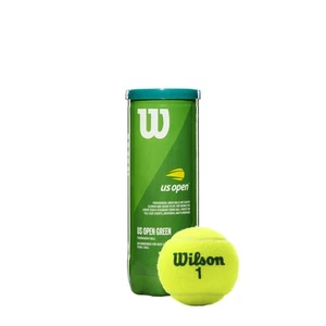 	WILSON Youth Tennis Ball - US Open Green Tournament Single Can 3 Balls	 - Picture 1 of 2