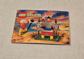 LEGO 6236 ISLANDERS: King Kahuka  - 100% w/manual - NO BOX