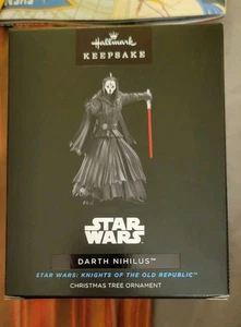 2025 SDCC COMIC CON SELLO EXCLUSIVO STAR WARS DARTH NIHLUS ORNAMENTO/4000 - Imagen 1 de 5