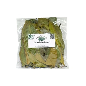 100% Bio getrocknete Soursop Blätter Graviola Tee Hojas de Guanábana 50g Bulk - Bild 1 von 11
