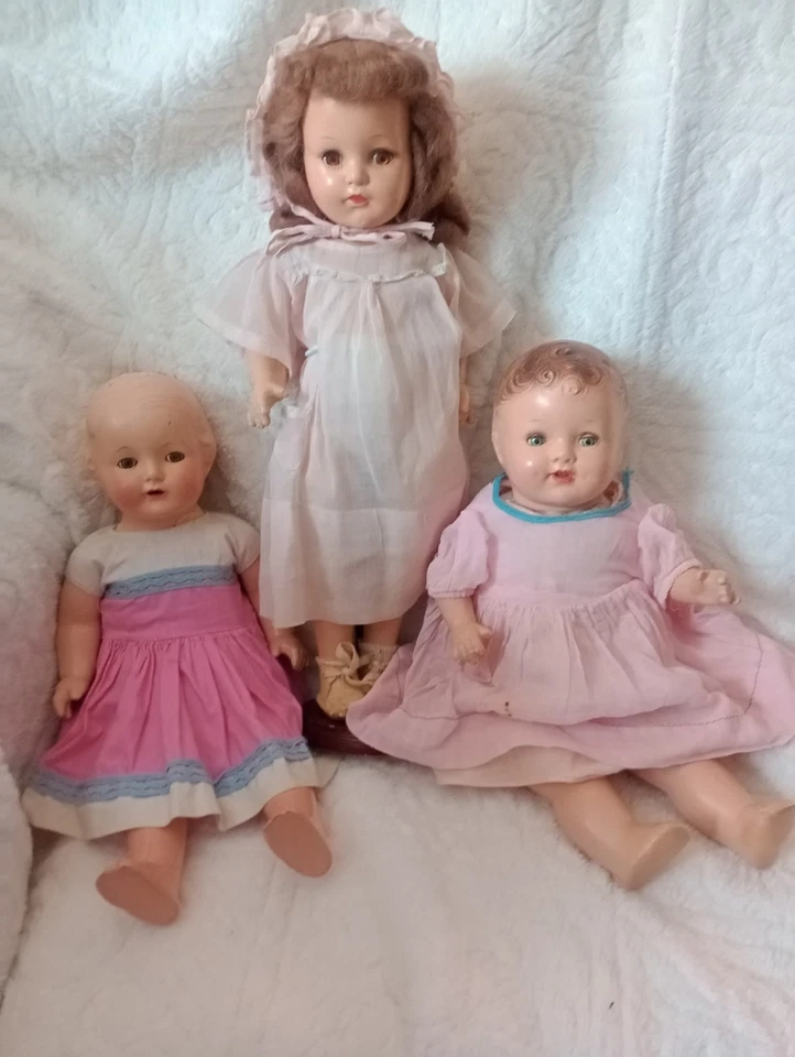 Lote Muñecas Composición Muy Bonita Bien Hechas F&B Posible Ideal Hermosas Muñecas Foto 1 de 4