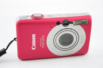 Canon IXUS 95 IS Digital Compact Camera Working w/ Canon 3x IS Zoom Lens - Image 1 of 4