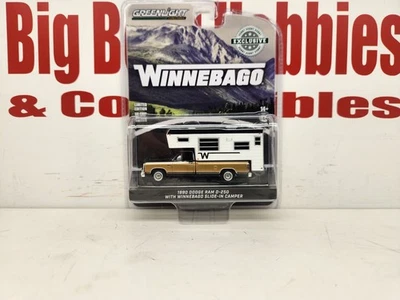 1/64 Greenlight 1990 Dodge Ram D-20 с горкой Winnebago в автофургоне - Изображение 1 из 3