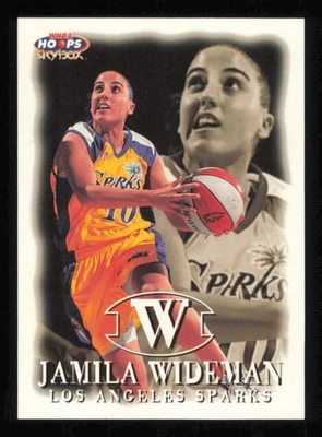 Aros WNBA #50 1999 Jamila Wideman baloncesto chispas casi nuevo-como nuevo Foto 1 de 3