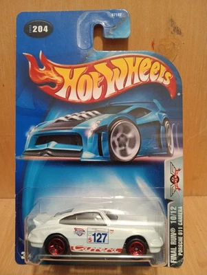 Hot Wheels Mainline - Final Run / Porsche 911 Carrera - White #127 - Model Car  - Image 1 of 4
