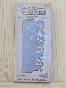 Rare 2009 SizzixTim Holtz Alterations Scrollwork On the Edge Die 656624 - Picture 1 of 8