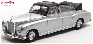 Matrix Models Rolls Royce Phantom VI Landaulette Silver Metallic 1973 1:43 - Picture 1 of 1