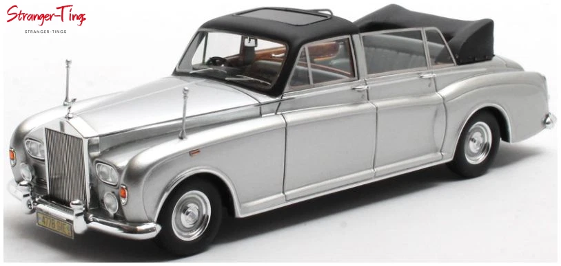 Matrix Models Rolls Royce Phantom VI Landaulette Silver Metallic 1973 1:43 - Image 1 of 1
