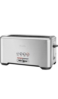 Breville BTA730XL 4 Slice Toaster - Silver - Image 1 of 3