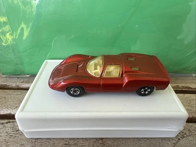 Coche diecast vintage 1970 Matchbox rojo Porsche 910 Superfast # 68 Lesney England Foto 1 de 4