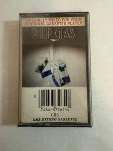 PHILIP GLASS: GLASSWORKS Cassette Tape 1981 CBA - Picture 1 of 5