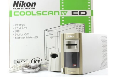 【TOP MINT SA-21 MA-20】 Nikon CoolScan IV LS-40 ED Slide Film Scanner from JAPAN - Image 1 of 4