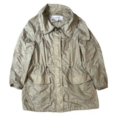 Chaqueta de Lluvia Coach New York Beige Larga Ligera Cuello Ancho Talla XL NUEVA SIN ETIQUETAS‎ Foto 1 de 4
