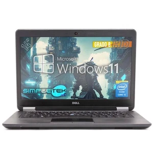 Notebook Dell E7450 14 " i5 WIN11 8GB 240GB Italian Computer Portable Business - Picture 1 of 13