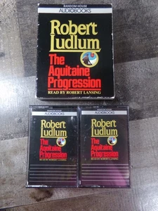 The Aquitaine Progression von Robert Ludlum Tonband Kassette Buch auf Band 1984 - Bild 1 von 10