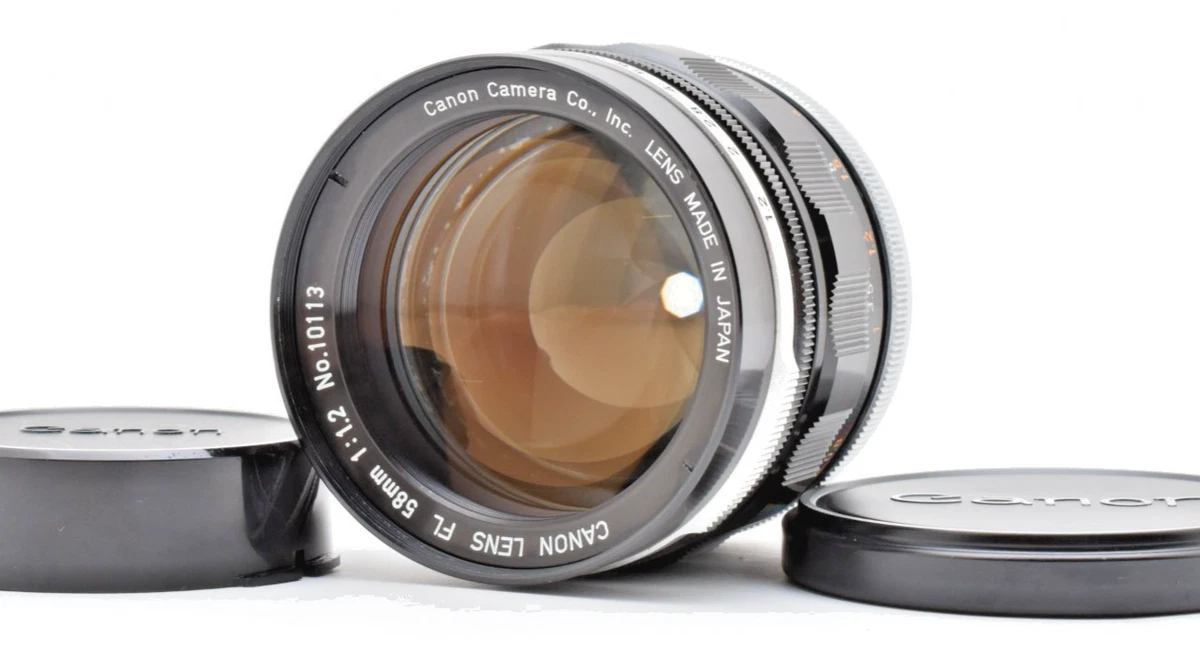 Canon FL f/1.2 58mm Focal Camera Lenses for sale | eBay