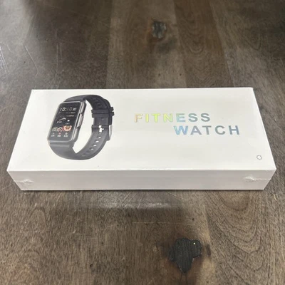 Smart Watch Health Fitness Tracker-black NIB SEALED - Image 1 of 4