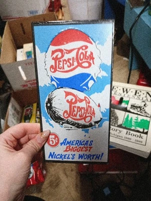 Фарфоровая вывеска Pepsi Cola - Изображение 1 из 4