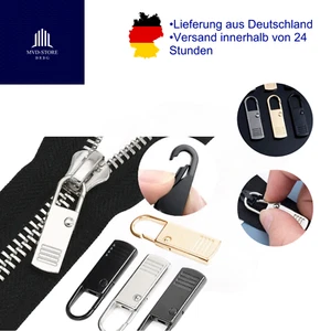 Reißverschluss Zipper Anhänger Griff Schieber Ersatz Verschluss Reparatur Set - Bild 1 von 7