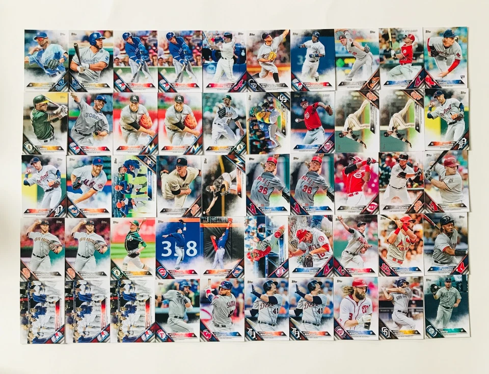 2016 Topps Series 1 Huge Lot of 50 W/ RC Stars CL392 - Image 1 of 4