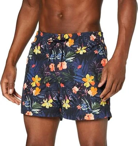 HOM Feuillage board shorts beachwear swimming trunks swimming shorts lined - Picture 1 of 3