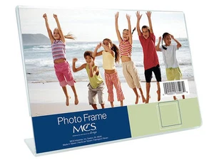 Bent Acrylic Frame 8x10 Horizontal (Same Shipping Any Qty)