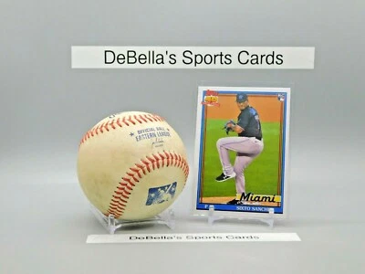 2021 TOPPS ARCHIVES 1991 Sixto Sanchez Rookie Miami Marlins #188 - Image 1 of 2