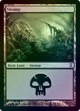 Swamp 291 - Foil New MTG Time Spiral Magic 2B3