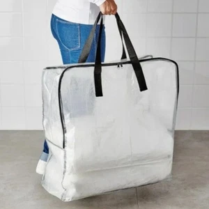 Packing Supplies Woven Handle Bag Large Capacity Travel Container Quilt Bag - Picture 1 of 9