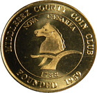 1776-1976 Woodbridge New Jersey US Bicentennial Medal Middlesex Coin Club (011) 