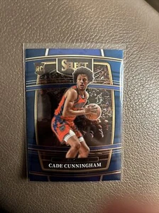 2021-22 Panini Select Basketball Cade Cunningham Concourse Blue Base Rookie - Picture 1 of 2