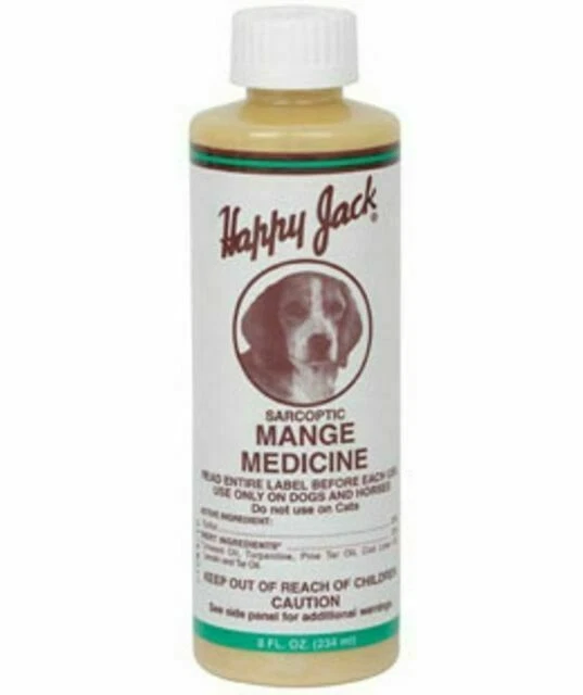 Happy Jack Sarcoptic Mange Medicine - 8 oz - Image 1 of 1