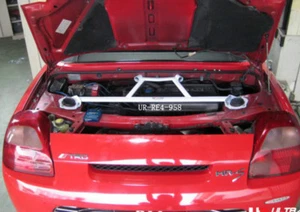 Rear Tower Strut Bar for 1999-2003 Toyota MRS W30 1.8 2WD LHD/ W30 1.8 2WD 04-07 - Picture 1 of 10