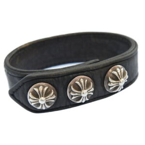 Chrome Hearts Leather Bracelets for Men for sale | eBay
