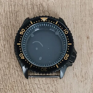 Uhrengehäuse PVD schwarz Edelstahlgehäuse Uhr Ersatz für NH35/36 Uhrwerk - Bild 1 von 36