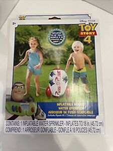 Toy Story 4 Inflatable Rocket Water Sprinkler BRAND NEW 18" Tall What Kids Want