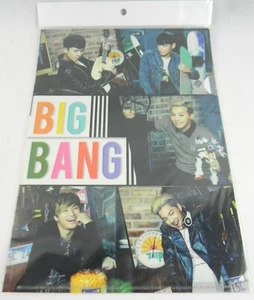 Carpeta especial transparente Big Bang KPOP nueva de Corea rara - Imagen 1 de 2